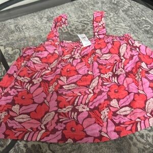 The gap girls cotton gauze tank size 12 xl  3 for $35 ⭐️
